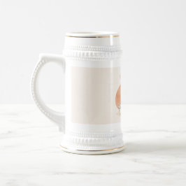 Minimalist Yoga Meditation Stein Mug ビールジョッキ