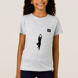 Minimalist Yoga Pose Silhouette T-Shirt Tシャツ