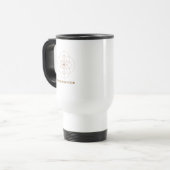 Minimalist Zen Acupuncture Cup  Acupuncture Tumble トラベルマグ (正面左)
