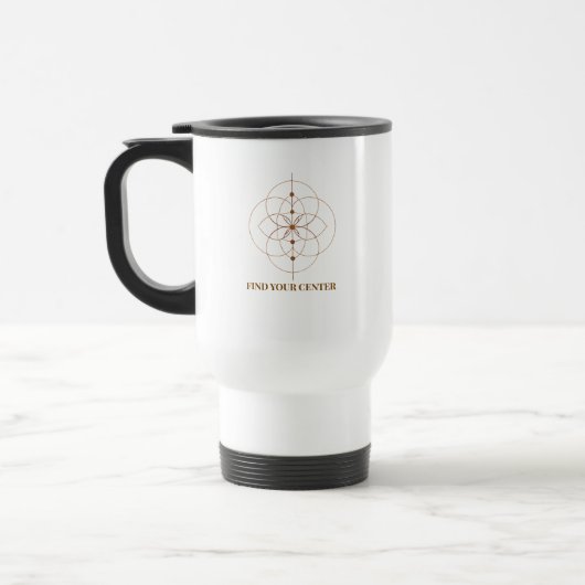 Minimalist Zen Acupuncture Cup  Acupuncture Tumble トラベルマグ (左)