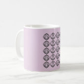 Minimalist Zen Buddhist Mudras Cup コーヒーマグカップ (正面左)
