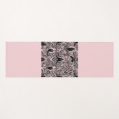 Minimalist Zen Buddhist Mudras Yoga mat ヨガマット (正面(横))