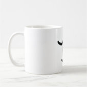Minimalist Zen Face Mug コーヒーマグカップ (左)