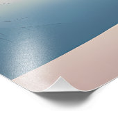 Minimalist Zen Sunrise Lake  フォトプリント (角)