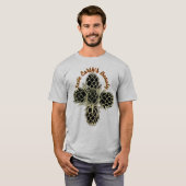 Minimalistic Artichoke Logo – Save Earth's Beauty Tシャツ (正面フル)