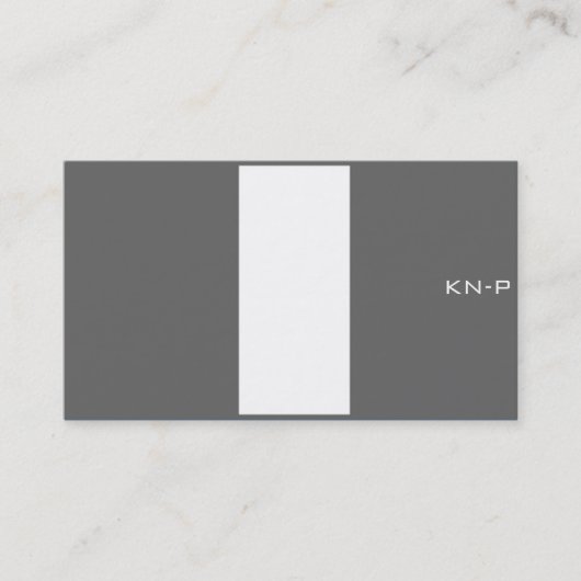 minimalistic BC 名刺 (正面)