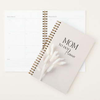  Minimalistic beige mom planner プランナー手帳