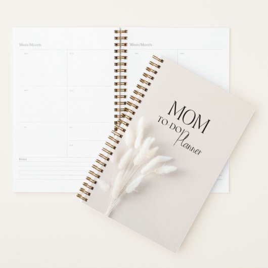 Minimalistic beige mom planner プランナー手帳 (ディスプレー)