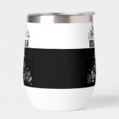 Minimalistic Black & White Wildflower Mama Custom (左面)