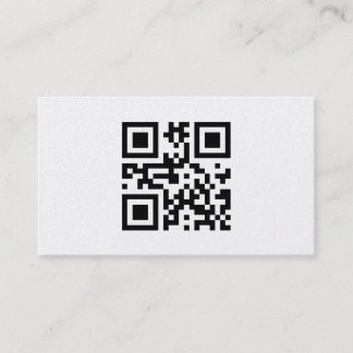 Minimalistic business card, platinum 名刺