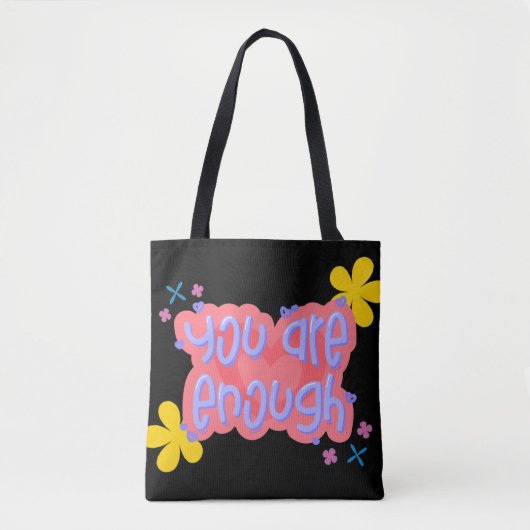 Minimalistic chic design tote トートバッグ (正面)
