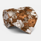 Minimalistic Dad Gifts Gardenias ネクタイ (ロール)