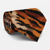 Minimalistic Dad Gifts Tiger ネクタイ (ロール)