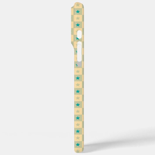 Minimalistic Dads Day Gifts Checkerboard Square Case-Mate iPhoneケース (裏面 / 左)