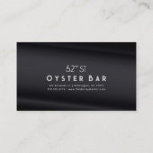 Minimalistic Deco Style | Black Pearl 名刺 (裏面)
