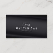 Minimalistic Deco Style | Black Pearl 名刺 (正面)