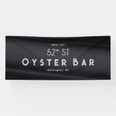 Minimalistic Deco Style | Black Pearl 横断幕 (横)