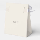 Minimalistic Elegant Soft Beige フェイバーボックス (裏面サイド)