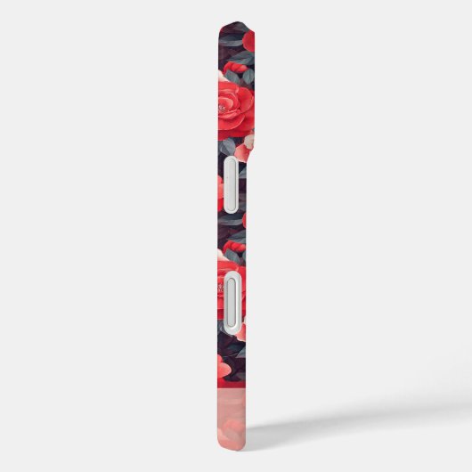 Minimalistic Holiday Gift Rose Floral Custom Case-Mate iPhoneケース (裏面 / 右)