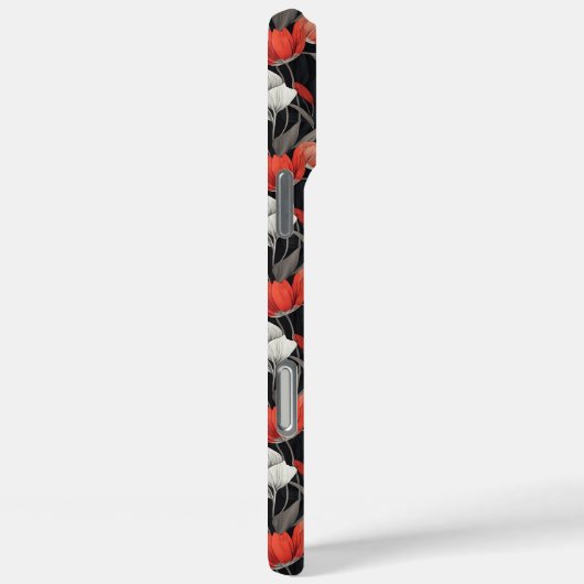 Minimalistic Mother Gift Tulip Custom  Case-Mate iPhoneケース (裏面 / 右)