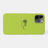 Minimalistic Om Handwritten Personalized Case-Mate iPhoneケース (裏面(横))