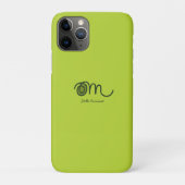 Minimalistic Om Handwritten Personalized Case-Mate iPhoneケース (裏)