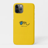 Minimalistic Om Handwritten Personalized Case-Mate iPhoneケース (裏)