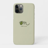 Minimalistic Om Handwritten Personalized Case-Mate iPhoneケース (裏)