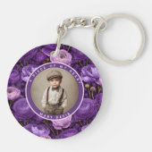 Minimalistic photo keepsake Ranunculus キーホルダー (裏面)