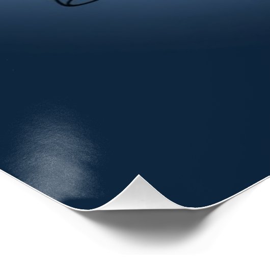 minimalistic sunflower ポスター (コーナー)