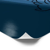 minimalistic sunflower ポスター (コーナー)