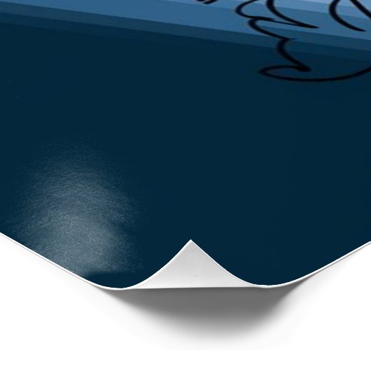 minimalistic sunflower ポスター (コーナー)