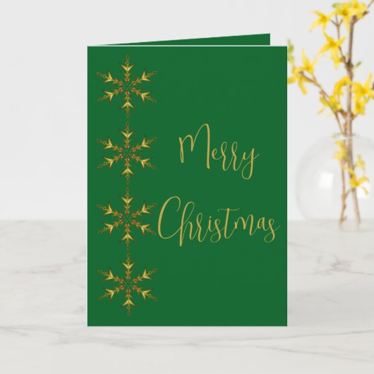 Minimalistic Yellow Snowflake Hand Drawn Art カード (黄色い花)