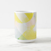 Minimalistische abstrakte Komposition コーヒーマグカップ (中央)