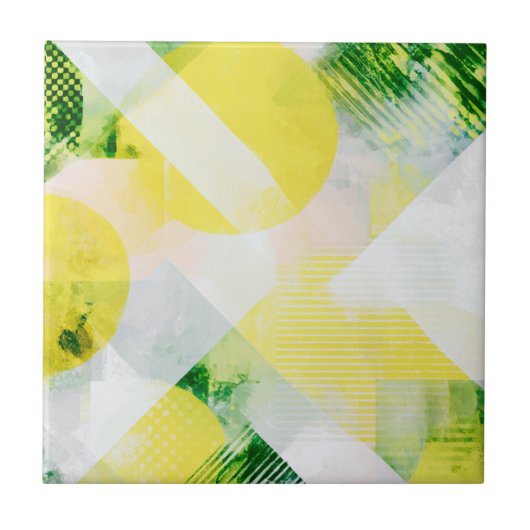 Minimalistische abstrakte Komposition タイル (正面)