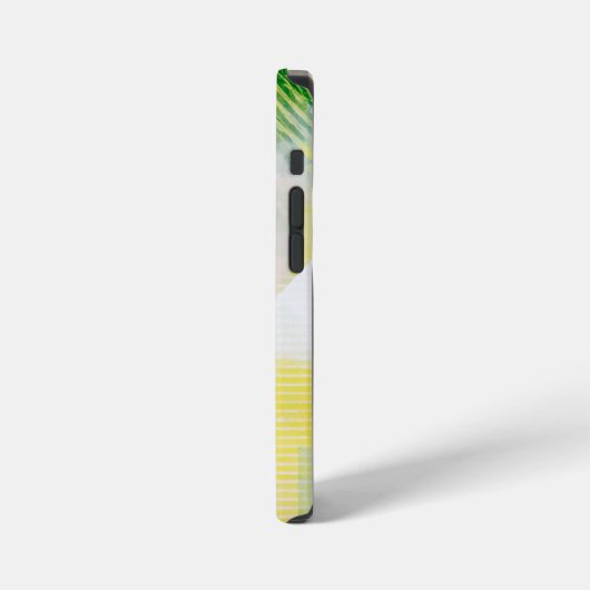 Minimalistische abstrakte Komposition iPhoneケース (左側面)