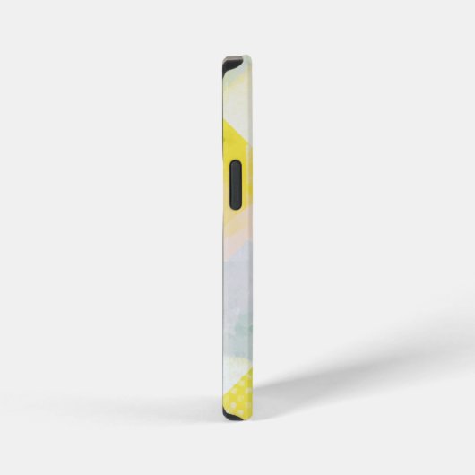 Minimalistische abstrakte Komposition iPhoneケース (右側面)