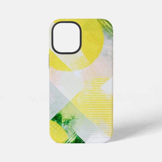 Minimalistische abstrakte Komposition iPhoneケース (裏面)
