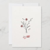 Minimalistische Dankeskarte サンキューカード (正面)