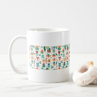 Minimalistische Weihnachten Geschenke コーヒーマグカップ