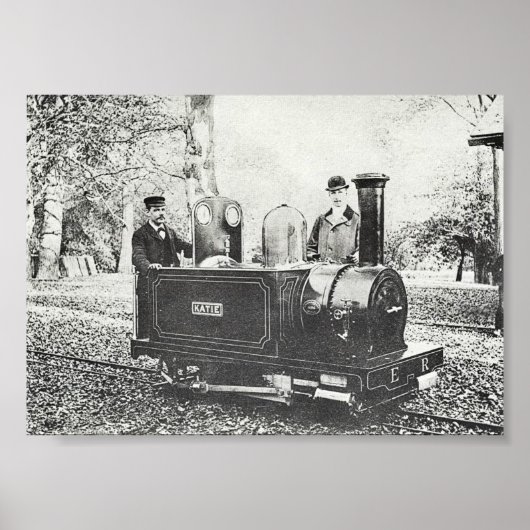 Minimum Gage Engine Eaton 1896ポスタビクトリアンー ポスター (正面)