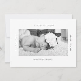 Minimum Perfectのカスタムベビー カード