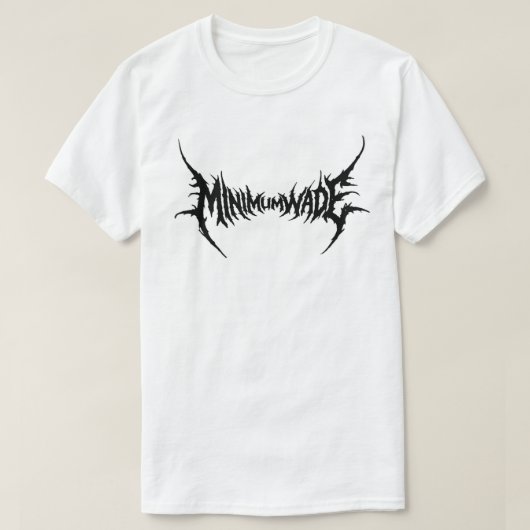 MinimumWade ver 2.1 Tシャツ (デザイン正面)