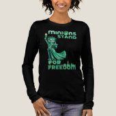 Minions stand for freedom トライブレンドＴシャツ (正面)