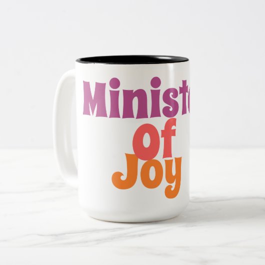 Ministers of Joy マグカップ (正面左)