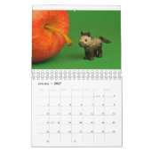 Ministeveの動物のカレンダー カレンダー (1月 2027)