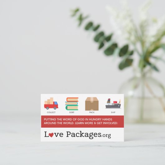 Ministryカード(パック100) 名刺 (スタンド正面)