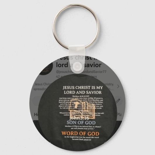 ministry bags ,faith キーホルダー (正面)