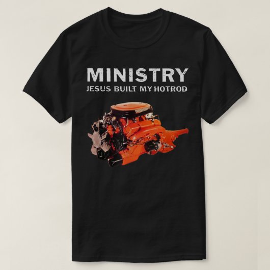Ministry - Official Merchandise - Jesus Built My H Tシャツ (デザイン正面)