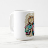 Minivan Commander T Shirt, Chauffeur of Chaos Mug コーヒーマグカップ (正面左)